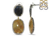 Multi Sapphire/White Topaz Earring-2E SPH-3-79