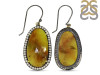 Multi Sapphire/White Topaz Earring-2E SPH-3-8