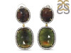 Multi Sapphire/White Topaz Earring-2E SPH-3-81