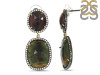 Multi Sapphire/White Topaz Earring-2E SPH-3-81