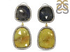 Multi Sapphire/White Topaz Earring-2E SPH-3-94