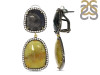 Multi Sapphire/White Topaz Earring-2E SPH-3-94