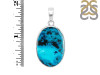 Shattuckite Pendant-SP STK-1-145