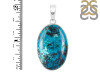 Shattuckite Pendant-SP STK-1-153