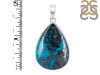 Shattuckite Pendant-SP STK-1-155