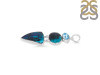 Shattuckite/Blue Topaz Pendant-2SP STK-1-172