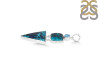 Shattuckite/Blue Topaz Pendant-2SP STK-1-191