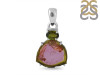 Tourmaline Slice Pendant-2SP TRM-1-10