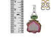 Tourmaline Slice Pendant-2SP TRM-1-11