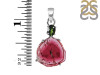 Tourmaline Slice Pendant-2SP TRM-1-140