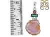 Tourmaline Slice Pendant-2SP TRM-1-15