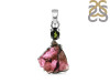 Tourmaline Slice Pendant-2SP TRM-1-154