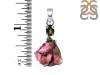 Tourmaline Slice Pendant-2SP TRM-1-154