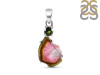 Tourmaline Slice Pendant-2SP TRM-1-158
