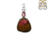 Tourmaline Slice Pendant-2SP TRM-1-166