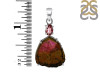 Tourmaline Slice Pendant-2SP TRM-1-166