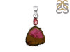 Tourmaline Slice Pendant-2SP TRM-1-168