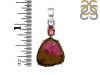 Tourmaline Slice Pendant-2SP TRM-1-168