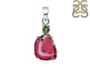 Tourmaline Slice Pendant-2SP TRM-1-187