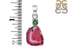 Tourmaline Slice Pendant-2SP TRM-1-187