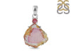 Tourmaline Slice Pendant-2SP TRM-1-19