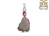 Tourmaline Slice Pendant-2SP TRM-1-192