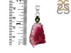 Tourmaline Slice Pendant-2SP TRM-1-198