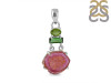Tourmaline Slice Pendant-2SP TRM-1-27