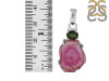 Tourmaline Slice Pendant-2SP TRM-1-29