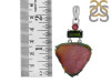 Tourmaline Slice Pendant-2SP TRM-1-36
