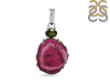 Tourmaline Slice Pendant-2SP TRM-1-37