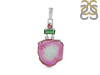 Tourmaline Slice Pendant-2SP TRM-1-48