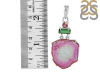 Tourmaline Slice Pendant-2SP TRM-1-48