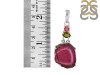 Tourmaline Slice Pendant-2SP TRM-1-50