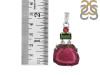 Tourmaline Slice Pendant-2SP TRM-1-51