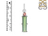 Tourmaline Pendant-2SP TRM-1-530
