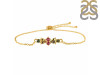 Tourmaline & White Topaz Bracelet With Adjustable Camera Lock TRM-RDB-146.