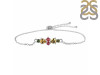 Tourmaline & White Topaz Bracelet With Adjustable Camera Lock TRM-RDB-146.