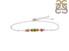 Tourmaline Bracelet With Adjustable Camera Lock TRM-RDB-150.