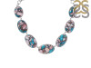 Spiny Oyster Turquoise Necklace-NSL TRO-12-6