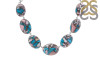 Spiny Oyster Turquoise Necklace-NSL TRO-12-7