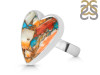 Spiny Oyster Turquoise-Adjustable Ring-ADJ-R TRO-2-248