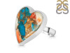 Spiny Oyster Turquoise-Adjustable Ring-ADJ-R TRO-2-254