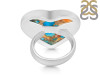 Spiny Oyster Turquoise-Adjustable Ring-ADJ-R TRO-2-259