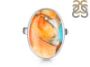 Spiny Oyster Turquoise-Adjustable Ring-ADJ-R TRO-2-263