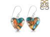 Spiny Oyster Turquoise Earring-E TRO-3-11
