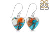 Spiny Oyster Turquoise Earring-E TRO-3-12