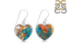 Spiny Oyster Turquoise Earring-E TRO-3-19
