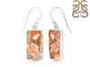 Spiny Oyster Turquoise Earring-E TRO-3-3