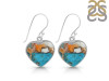 Spiny Oyster Turquoise Earring-E TRO-3-40